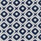 Blue Stain Resistant Performance Pet Friendly Abstract Geometric Woven Pattern Upholstery Fabric by The Yard - SKU: Naomi Indigo